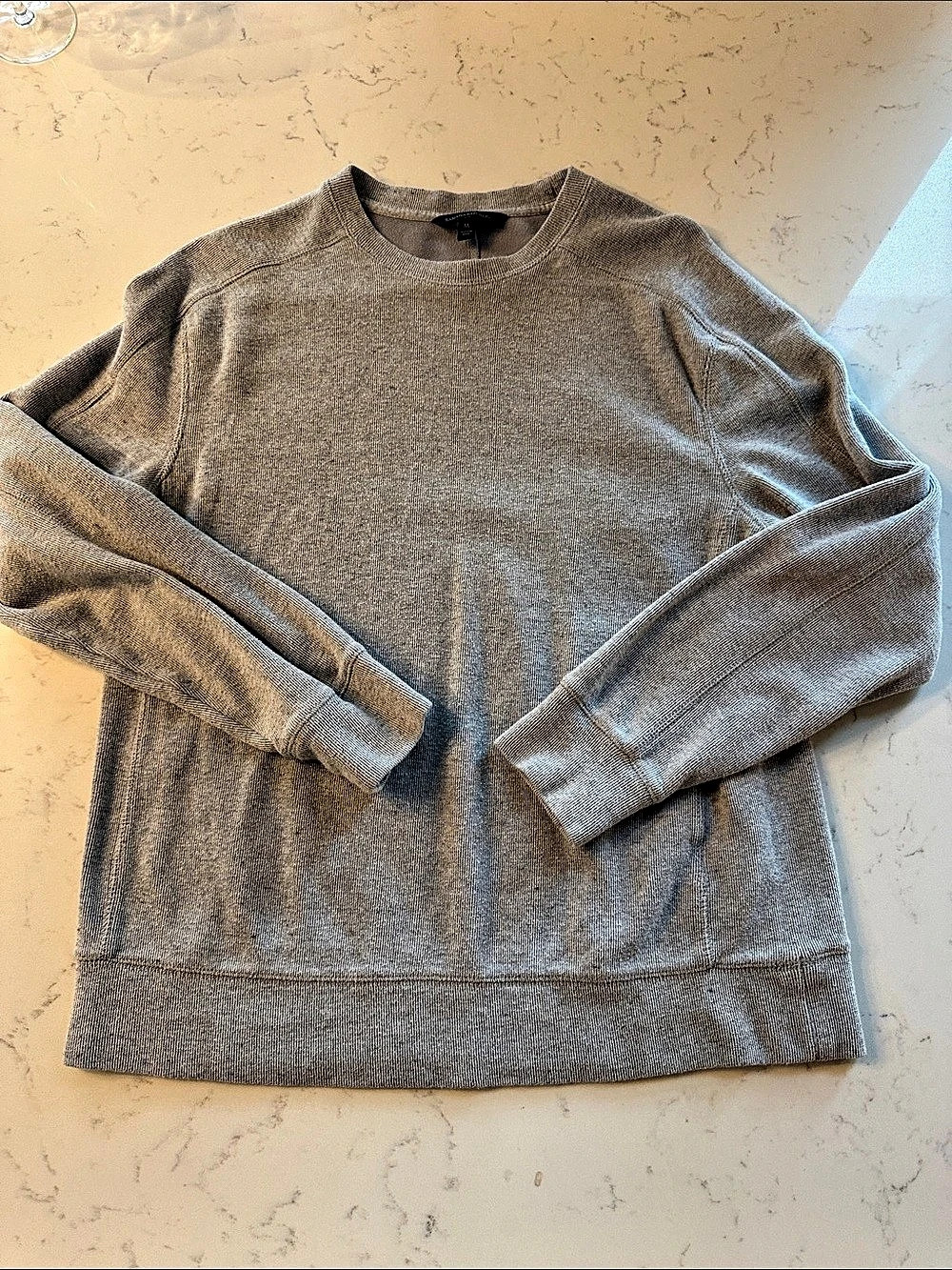 Banana Republic Gray Crewneck Pullover